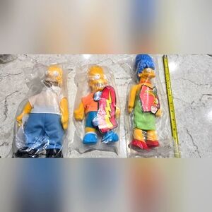 Simpsons Family Plush Toy Set - Multicolor